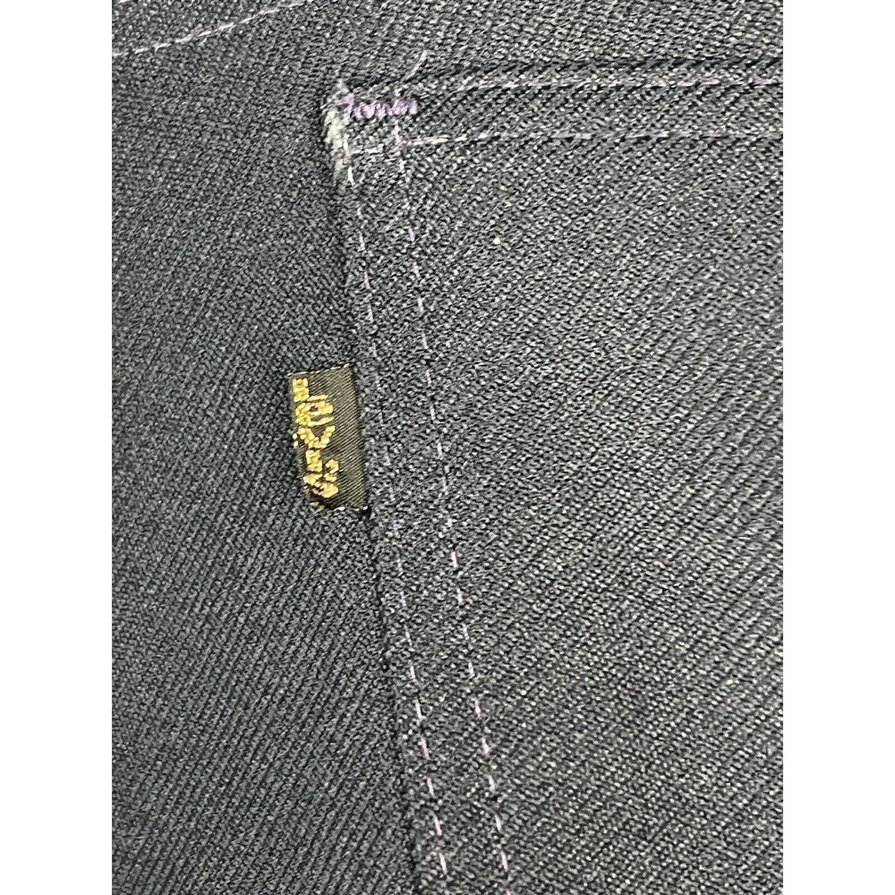 Vintage Levi's Pants Men's 38x32 Blue Chino Straight Dacron Polyester 90's USA - Picture 9 of 12